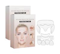 Parches Lifting De Silicona Para El Rostro, 2 Cajas - Parches Antiarrugas Nocturnos Para Líneas De Expresión, Frente Y Cuello, Reutilizables Máscara Facial Reafirmante Y Humectante Para Mujeres