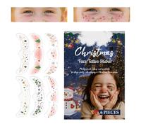 Parches Maquillaje Brillo 6 Unidades Adhesivos Cosmeticos Navidad Mujer