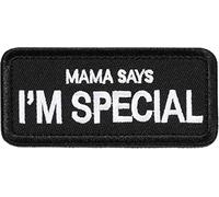 Parches Militar Para Ropa Táctica Mochila Gorra Uniforme Chaleco Arnés Perro Parche Mama Says I'm Special