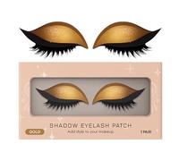 Parches Oculares De Sombras Para Pestañas,Pegatinas Reutilizables para Maquillaje Ocular - Antimanchas Y Duraderos Para Mujer En Eventos Fiesta Viaje Noche Boda Halloween Sesión De