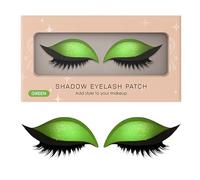 Parches Oculares De Sombras Para Pestañas | Sombras Reutilizables para Maquillaje de Ojos - Parche Impermeable para Pestañas con Sombra para Mujeres Festival Viaje Boda Cosplay Noche Fuera Halloween