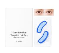 Parches Oculares para Mujer 8 Par de Almohadillas para Ojeras