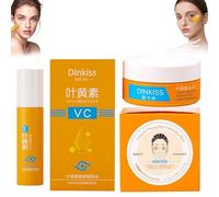 Parches Ojos Bolsas y Ojeras, Aceite Contorno de Ojos con Luteína VC, Máscara de OjoS con vitamina C y VC, Sérum Contorno de OjOs con Luteína, contra Bolsas y Ojeras, Mejora Arrugas
