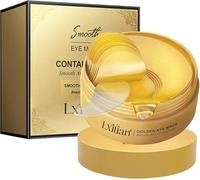 Parches Ojos Bolsas y Ojeras, Eye Patches Oro de 24 Quilates, Alivia la Hinchazón y la Fatiga Ocular, Reduce las líneas Finas y las Arrugas, Hidrata y Nutre, Reafirma e Ilumina y Revitaliza la Piel