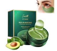 Parches Ojos,Parches Ojos Bolsas y Ojeras,Mascara para Los Ojos,Hydrogel Eye Pads para Debajo de Los Ojos,Parches Colágeno Reutilizables Antiarrugas,Máscaras Gel para Ojos Hinchados,Palta,80g,60pcs