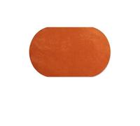 Parches ovalados para codos y rodillas 2 Piezas De Parches Rodilla Gamuza Sintética, Manga Elíptica, Codos, Piel Flocada, Costura, Planchado 11 Cm X 18(Orange)
