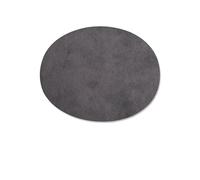 Parches Ovalados para Ropa 4 Parches Termoadhesivos Ovalados De Gamuza For Codos, Costura DIY, Ropa, Tela For Suéteres, Pantalones, Camisas, Chaquetas, Remiendos(04 deep grey 4Pcs)