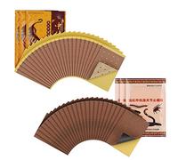 Parches para Aliviar el Dolor, 48 Piezas Parches Magnéticos para Aliviar el Dolor de la Artritis por Infrarrojos Lejanos, Parches Térmicos, Vértebras Cervicales, Cuerpo, Articulación de la Rodilla, Pa