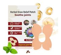 Parches Para Aliviar El Dolor De Rodillas,10 Unidades Parches Para Aliviar Articulaciones - Tópicos Para Actividades Al Aire Libre Entrenamiento Deportivo Deporte Recreativo Viaje Y Uso
