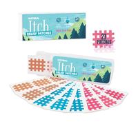 Parches para aliviar la picazón de mordeduras, 27 piezas para niños y adultos, reducen al instante la hinchazón y la picazón, parches antipicazón totalmente naturales para niños, para viajes,