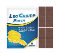 Parches para aliviar las piernas - 8 parches naturales para dolor muscular de calambres en las piernas,del síndrome de inquietas para calambres en los pies, en, espasmos