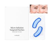 Parches para debajo de los ojos, 8 pares de almohadillas hidratantes para círculos oscuros, cuidado de la piel para hombres y mujeres, accesorio de rutina matutina, kit de belleza de viaje