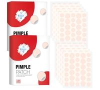 Parches para el Tratamiento Localizado de Acne Espinillas en Hidrocoloide Puntos Antiacné para un Cuidado Eficaz de la Piel Día y Noche Forma Redonda Puntos Invisibles para Imperfecciones 330 Parches