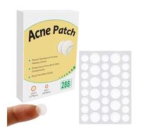 Parches para espinillas, 8 hojas 288 piezas Parches para espinillas, Espinillas invisibles hidrocoloides, Parches para espinillas impermeables y transpirables, Anti acné, transparente