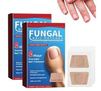 Parches para hongos en las uñas, tratamiento contra hongos en las uñas extra fuertes, almohadillas multiusos para reparación de uñas, 8 horas de regeneración rápida durante la noche para una