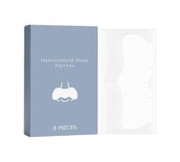 Parches para la nariz, transpirables y suavizantes, 8 piezas, almohadillas negras para eliminar la cabeza, hojas de piel, textura durante todo el día, para mujeres, adolescentes y niñas, uso