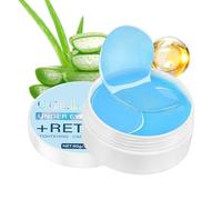 Parches para la piel de Under Eyes, Boost Eye Masques, Nourishing Hydrating for Puffy Eyes Skin Care Gel Care Formula with Firming Brightening Under Patch for Women 80g