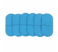 Parches para ojos de ambliopía para niños y adultos, 6 parches de tela no tejida para tratamiento de ojos para corrección de ojo vago después de la cirugía, parches diarios (l)