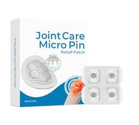 Parches para Rodillas Parche De Microagujas Para Cuello | Parche Adhesivo Portátil De Alta Resistencia Para Alivio De Dolor En Espalda Hombros Columna Lumbar Rodilla Y Músculos