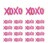 Parches Para Ropa 10 parches bordados de la serie rosa intenso, DIY, con dibujos de gato, leopardo, amor, llama, parches for planchar for ropa, coser y aplicar.(PE9792CT)