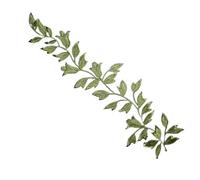 Parches para Ropa 2 uds 25X6m apliques de hoja parche bordado for ropa pegatina tela for planchar artesanía reparación costura(Green)