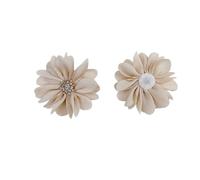 Parches Para Ropa 20 accesorios hechos a mano DIY, flores tridimensionales de moda, ramillete for el cabello, ropa, sombrero, decoración, estilo Retro(Color-03)