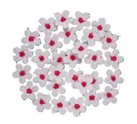 Parches Para Ropa 30 piezas de 1,5 cm mini flores coloridas, apliques bordados for coser a mano, parches decoración, accesorios bricolaje(Color20)