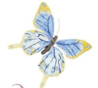 Parches para Ropa Kits De Bordado Mariposas For Principiantes Con Aro, Broche Mano Artesanal, Kit, Costura Hecha A, Conjunto Punto Cruz, Decoración(Embroidery Kit-L)