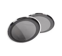 Parches para Tambor 8,5 Pulgadas, Doble Capa de Película de Poliéster, Accesorio de Repuesto para Instrumento - Sonido Potente y Duradero, Fácil Instalación y Uso Versátil (negro)