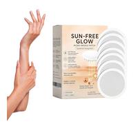 Parches Para Un Bronceado Sin Sol | Pack de 7 Pegatinas Autobronceadoras Sin Sol,Parche Autobronceador,para Mujeres, Rostro y Cuerpo, Uso Diario, Verano, Viaje, Playa, Exterior e Interior