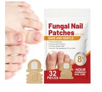 Parches Para Uñas Del Pie 32 Piezas De Cuidado Natural Nutritivo Del Pie | Parches De Reparación Y Renovación Para Uñas Amarillas Para Hombres Y Mujeres, Diario, Dañadas E Encarnadas