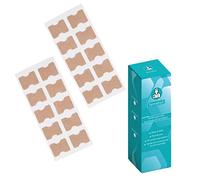 Parches para uñas encarnadas, Set corrección de uñas de los pies, Sin pegamento, Adhesivo corrector de uñas incrustadas, Herramienta de cuidado de uñas de los pies. (20)