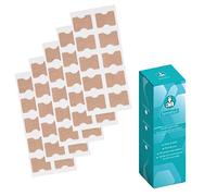 Parches para uñas encarnadas, Set corrección de uñas de los pies, Sin pegamento, Adhesivo corrector de uñas incrustadas, Herramienta de cuidado de uñas de los pies. (50)