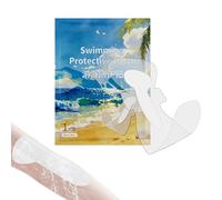 Parches privados impermeables - Almohadillas adhesivas para zonas íntimas | 40 x 16 cm pegatinas de protección higiénica | para yoga, piscina, buceo, público, spa, suciedad diaria