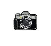Parches Ropa Termoadhesivos 2 parches bordados de cámara vintage, bonitos personalizados for ropa, bolsos, decoración, termoadhesivos, bricolaje creativo