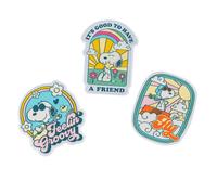 Parches ropa termoadhesivos niños snoopy - set de 3 pegatinas para la
