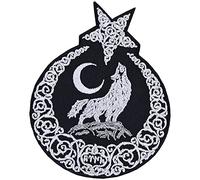 Parches ropa termoadhesivos: Parche de Turquía con el escudo turco y la imagen de Atatürk y un lobo, para planchar en la ropa. osmanlí para fanáticos de Turquía 80x100 mm