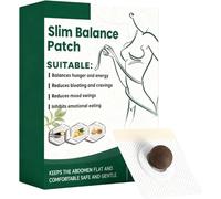 Parches Slim Balance, adhesivos para el control del hambre, favorecen el metabolismo, alivio de la hinchazón, ayuda diaria para el bienestar de hombres y mujeres en el trabajo y el fitness
