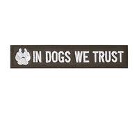 Parches tácticos K-9 In Dogs We Trust Dog Handler Paw K9