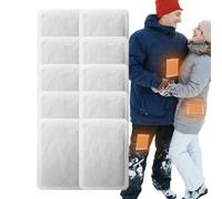 Parches Térmicos Adhesivos,Calentadores De Manos,10 parches térmicos de calentamiento rápido para invierno | Parches térmicos activados por aire en climas fríos para trabajar, pasear, viajar, andar en