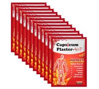 Parches Térmicos de Capsaicina,Parches Termicos,Parches Térmicos de Capsaicina Natural,Aliviar La Tensión Muscular,Parches Térmicos Corporales 96PC