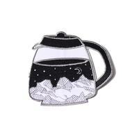 Parches Termoadhesivos Tamaño de la tetera Shanfeng: 9x8,3 cm, parche for planchar, apliques bordados, pegatinas for costura ropa, accesorios for prendas vestir, insignia