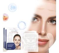 Parches transparentes para arrugas faciales, parches faciales, parches para el cuidado de la piel facial, parches para arrugas faciales y frentes, parches faciales para suavizar las arrugas de ojos,