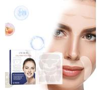 Parches transparentes para arrugas faciales, parches faciales, parches para el cuidado de la piel facial, parches para arrugas faciales y frentes, parches faciales para suavizar las arrugas de ojos,