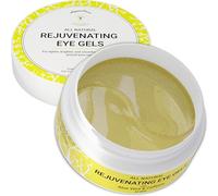 Parches y mascarillas de gel naturales para debajo de los ojos con cafeína (30 pares) - Tratamiento diario antienvejecimiento para bolsas, hinchazón, arrugas, ojeras - Formulado en San Francisco