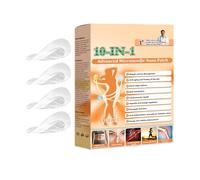 Parches y Reductores | 4 Unidades De Adhesivos | 10 en 1 Parches Tensor para la Piel | Control de Peso Abdominal y Cuidado Facial para Todo Tipo de Piel