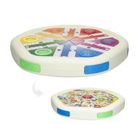 ColorBaby Juego parchís y oca automático, 2 en 1, Dados automáticos, 2-6 Jugadores, Juguetes clásicos, Juegos de Mesa, +4 años (47948)