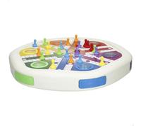 ColorBaby Juego parchís y oca automático, 2 en 1, Dados automáticos, 2-6 Jugadores, Juguetes clásicos, Juegos de Mesa, +4 años (47948)
