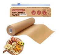 Parchment Paper Sheets with Cutter,Heat Resistant Non-Stick Silicone Sheets