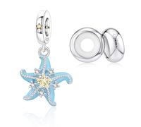 PARCOM Paquete de 3 dijes de plata de ley para pulseras y collares Pandora, cuentas espaciadoras redondas, regalo de joyería para mujer